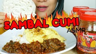 Sambel Cumi by SPICY BITES || ASMR Eating Sounds || Whispering || Endorse || ASMR Indonesia