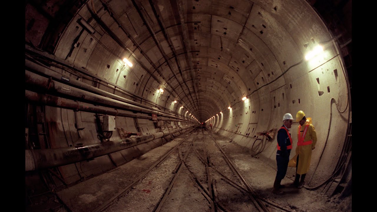 The Longest Underwater Tunnel, The Channel Tunnel- The Construction ...