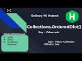 OrderedDict Problem  | HackerRank  | Python | Collections | OrderedDict