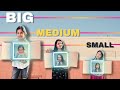 BIG VS MEDIUM VS SMALL  CHALLENGE | വലിയ പെട്ടിയിൽ  ചെറിയ പണി