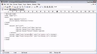 jQuery Tutorial 34 Change