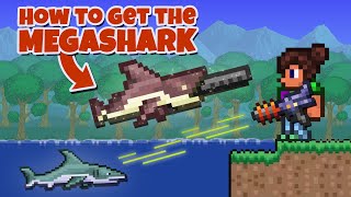 How to get MEGASHARK in Terraria