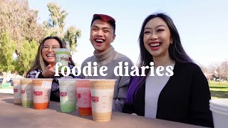 foodie diaries 🍓 ‧₊˚ 7 LEAVES SECRET MENU REVIEW 🧋 (ranking ALL the drinks!!)