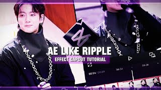 Ae like ripple effect || tutorial in capcut || step by step