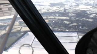 EGBO halfpenny green airport winter flight 8th December 2010 in a C42 Part 1