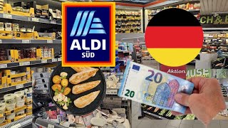 20€ Grocery shopping 🛍 at Aldi supermarket in Germany 🇩🇪