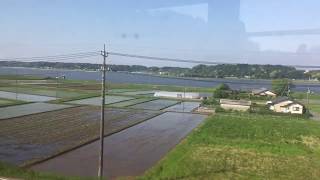 鹿島臨海鉄道 車窓[3/4]新鉾田→鹿島大野/ 6000形 水戸709発(鹿島神宮行)