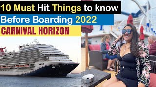 Carnival Horizon (2022) Features and Overview