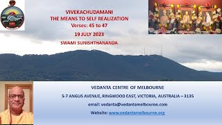 Vivekachudamani: The Means to Self Realization: Verses 45 to 47