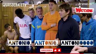 ANTONIO'S Conte EMOTIONAL after beating Norwich 🔥 Champions League Tottenham 🔥 #tottenham #thfc