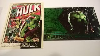 The Incredible Hulk Movie - Film and Comic card review 2003 Upper Deck