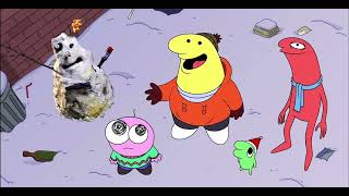 Mr. Boss goes to the moon with his rocket boots | Smiling friends S2:E8 clip