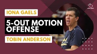 5 Out Motion Offense | Tobin Anderson, Fairleigh Dickinson Knights