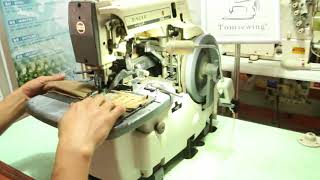 singer 299u eyelet buttonhole sewing machine secondhand serviced demo video