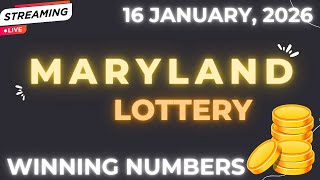 Maryland Midday Lottery Results For - 16 Jan, 2026 - Pick 3 - Pick 4 - Pick 5 - Powerball -Cash4life