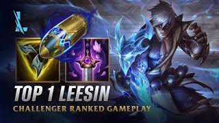 Wild Rift LEESIN - TOP 1 Storm Dragon Lee Sin S14 Ranked Gameplay + Build