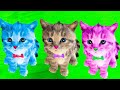 SUPER LITTLE KITTEN ADVENTURE - FUN PLAYFUL KITTEN AND CUTE CARTOON ANIMATION