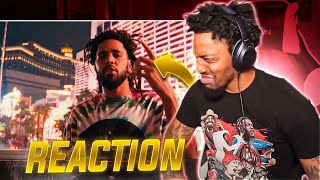 WHY HE DO DRAKE BEAT LIKE THIS?! | J. Cole - Heaven's EP (REACTION!!!)