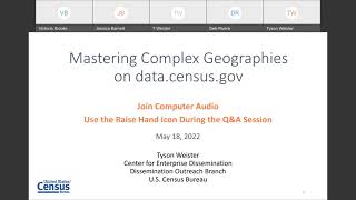 Mastering Complex Geographies on data census gov