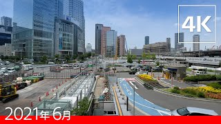 ［4K］大阪駅周辺の再開発ウォッチング［2021年6月］※無編集Ver.