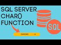 SQL Server CHAR() Function | CHAR Function in SQL Server | SQL Server CHAR Function Tutorial