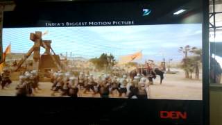 Baahubali hindi trailer in telivision