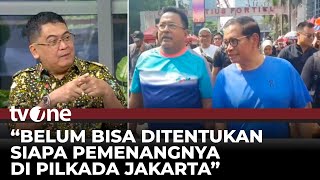 Poltracking: Pilkada Jakarta Adalah Pertarungan Antara Ridwan Kamil-Rano Karno | tvOne