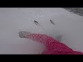 japow niseko japan skiing gopro pov