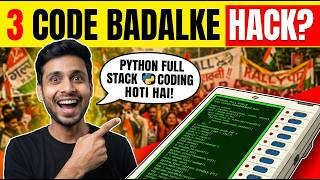 Python Full Stack Se EVM Hack? 😂 | 3 Line Code Theory Explained