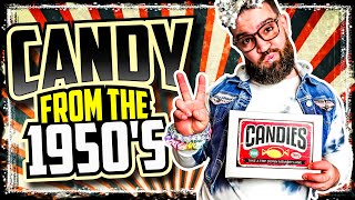 Time Machine Candy! 🍬🍭🍡 Traveling Back in Time: 50s Candy Tasting Adventure!