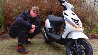 Deze 70cc Scooter Opknappen En Reviseren