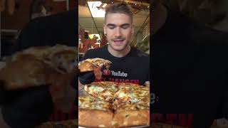 IMPOSSIBLE DEEP DISH PIZZA CHALLENGE (9LB) Texas Sized Food Challenge!