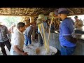 ALMOÇO NA ROÇA E DOCE DE LEITE FEITO NO TACHO DE ENGENHO