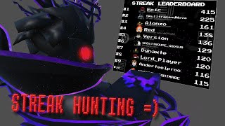 Hunting people with streak =) | UTPR