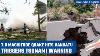 Vanuatu: 7.0 magnitude quake hits the Pacific Archipelago | Oneindia News *Inernational