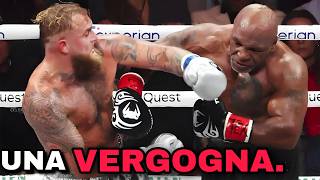 MIKE TYSON vs JAKE PAUL: una VERGOGNA