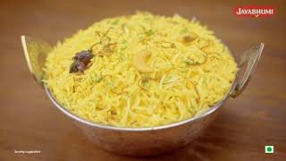 Jayabhumi | English | 1121 Golden Sella Premium Basmati Rice | 20 sec