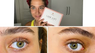 EVDE KİRPİK LİFTİNG| Lash Lift