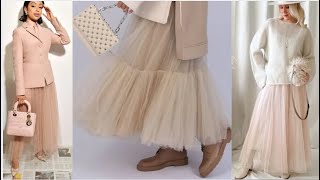 FASHIONABLE TULTY SKIRTS💕WHAT TO WEAR WITH SKIRTS FROM