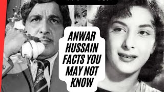 Anwar Hussain could easily fit into every kind of character, had a special relationship with Sanjay