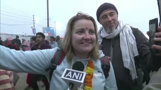 'A very profound moment': India's Maha Kumbh Mela draws foreign visitors from around the world