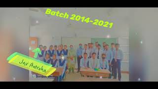 jnv amroha(jp nahar)batch 2021