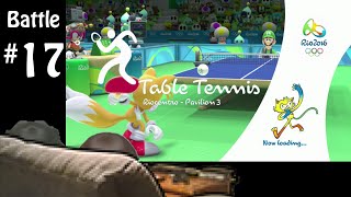 Table Tennis - Battle #17 -  Mario and Sonic Olympics Rio 2016