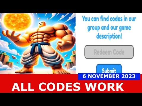 *ALL CODES WORK* Strong Fighter Simulator ROBLOX  NOVEMBER 6, 2023