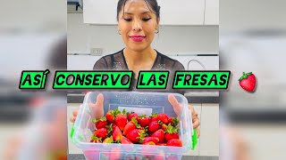 THIS IS HOW I PRESERVE STRAWBERRIES