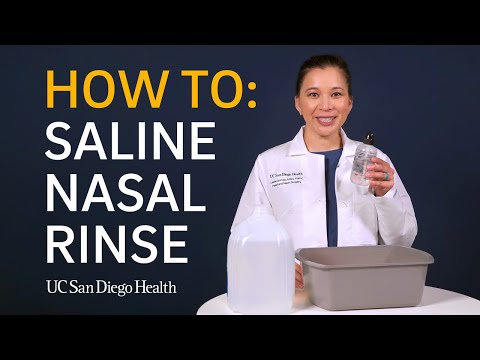 Does saline dry your nose out?