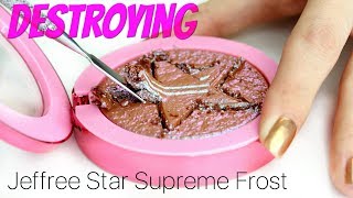 Destroying the Jeffree Star Supreme Frost | THE MAKEUP BREAKUP