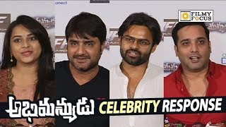 Abhimanyudu Movie Celebrity Response || Vishal, Samantha - Filmyfocus.com
