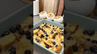 Blueberry french toast bake 🫐 #frenchtoast #baking #recipe #blueberry #kidsmeals #breakfastrecipe