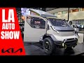 Kia Concept EV VAN and SUV at the Los Angeles Auto Show 2024